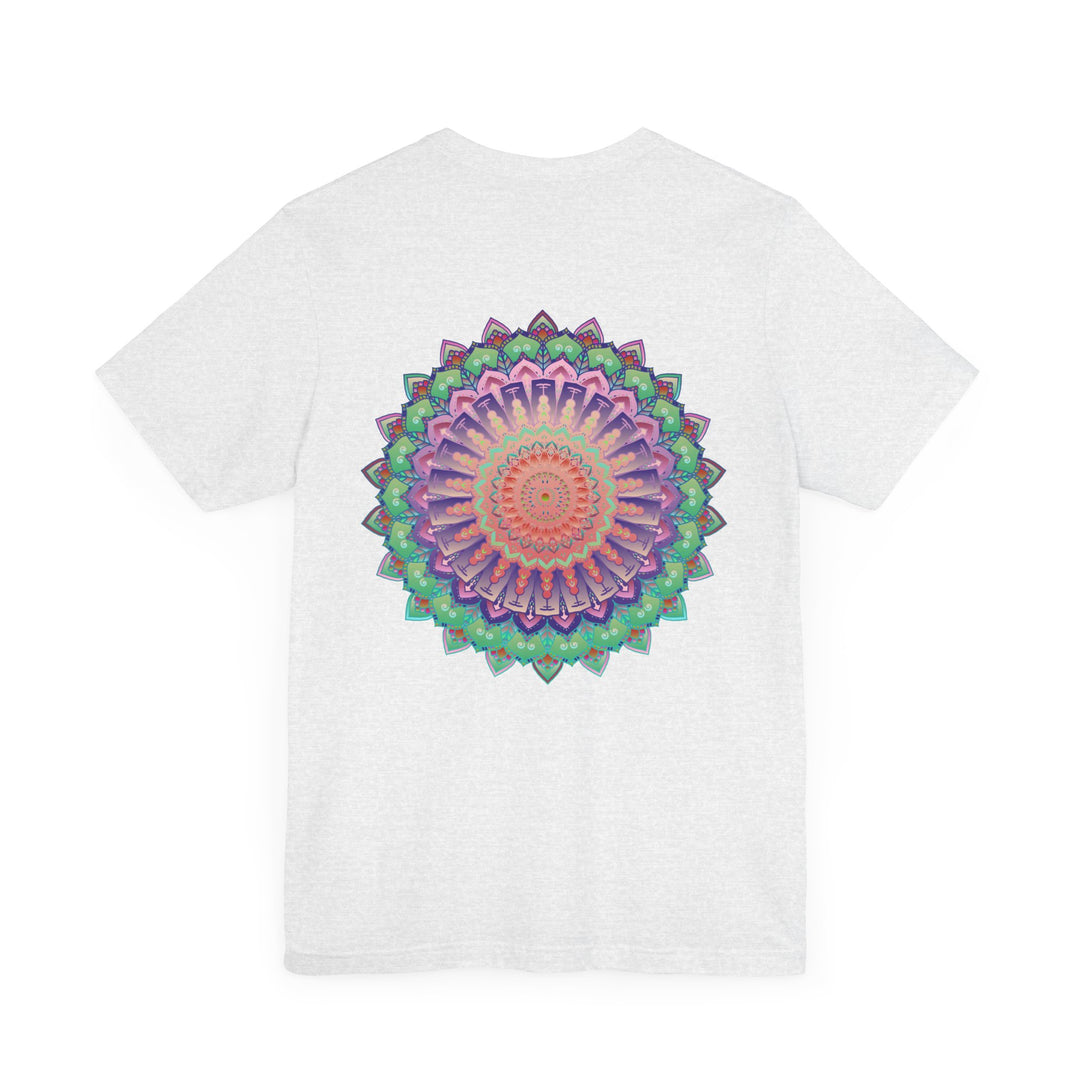 Beautiful mandala tee featuring intricate designs for spiritual peace and harmony