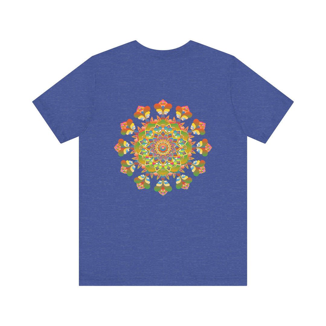 Woman in nature wearing Mandala Peace & Harmony T-Shirt