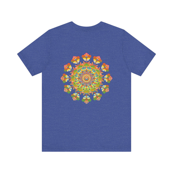 Woman in nature wearing Mandala Peace & Harmony T-Shirt