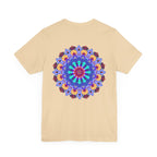 Colorful Mandala Peace & Harmony T-Shirt featuring intricate spiritual artwork design