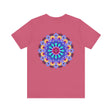 Beautiful and colorful Mandala Peace & Harmony T-Shirt featuring spiritual art design