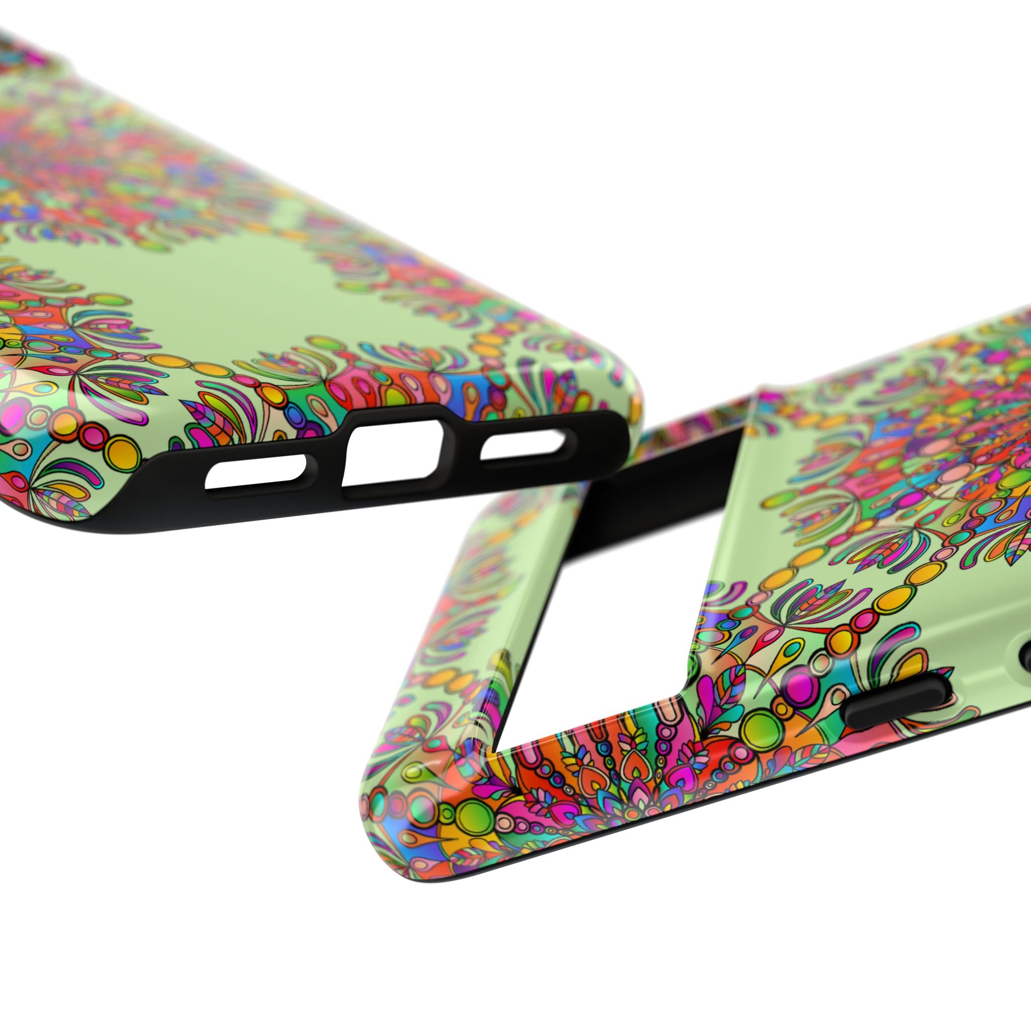 Intricate Mandala Phone Case in Lively Colors for Unique Style