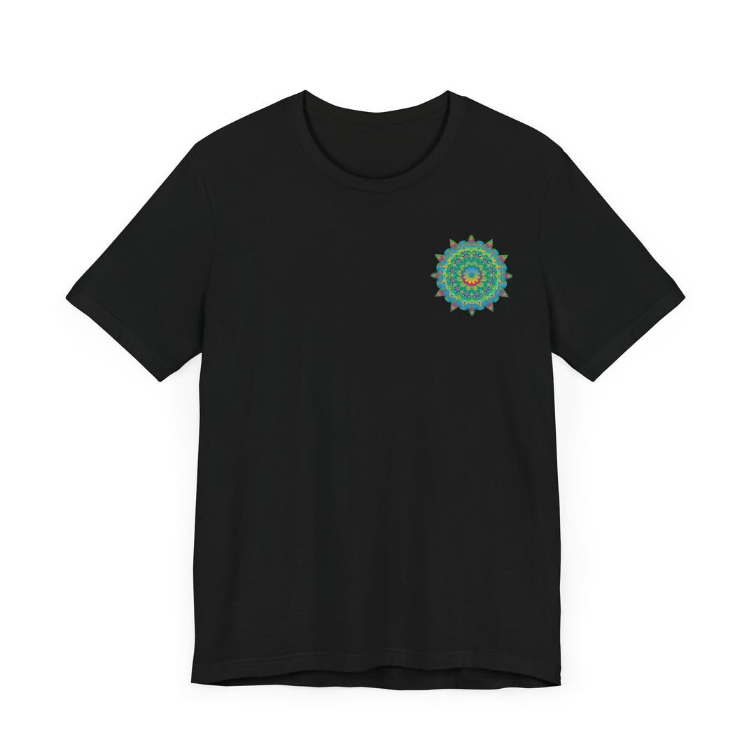 Beautiful Mandala Tee with intricate design symbolizing spiritual peace and harmony