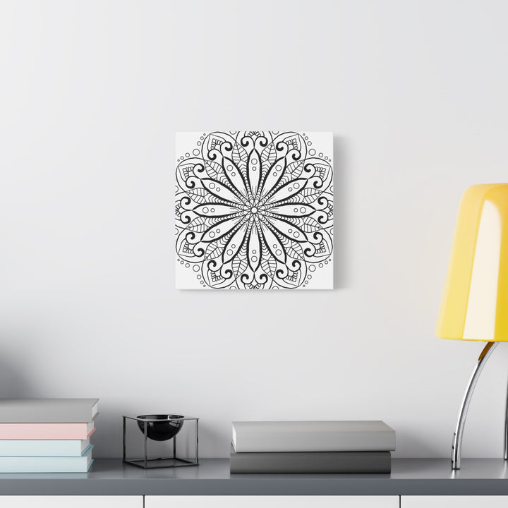 Handmade Mandala Art - Matte Canvas, Stretched, 125