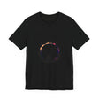 Black Cat Mystery Moon T-Shirt - A spooky and stylish black t-shirt featuring a mysterious black cat against a moonlit night backdrop, perfect for Halloween or any occasion