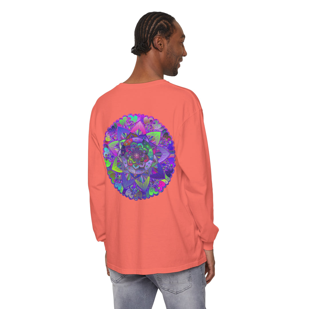 Intricate Mandala Long Sleeve T-Shirt - Psychedelic Art 62