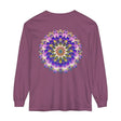 Colorful Mandala Long Sleeve T-Shirt - Psychedelic Art image 27