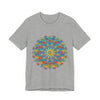 Beautiful and detailed Vibrant Mandala Tee featuring an intricate and colorful design perfect for expressing your unique style