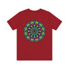 Beautiful Mandala Peace Tee with intricate spiritual design promoting harmony and tranquility