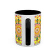  Stylish mug with a captivating and colorful mandala art design 