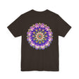 Colorful Mandala T-Shirt with intricate spiritual design representing peace and harmony