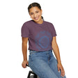 Handmade Mandala Art Tshirt - Unisex Garment-Dyed Tee in vibrant colors and intricate design, perfect for adding a bohemian touch to your wardrobe