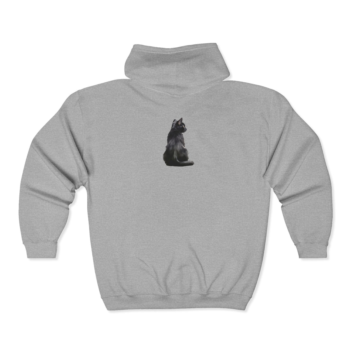 Katzen-Hoodie — Einfacher, kunstvoller Alltagsstil