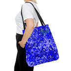 Blue Mandala Design Tote Bag for Stylish Everyday Use