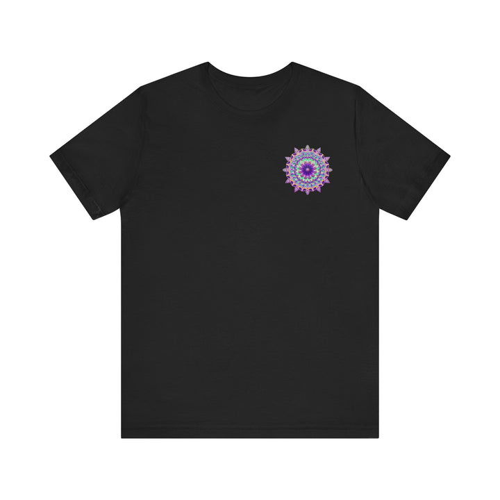 Beautiful mandala tee shirt featuring intricate design for spiritual peace and harmony