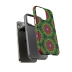 Artistic Mandala Phone Case with Bold Patterns and Modern Flair
