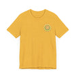 Vibrant Mandala Tee featuring intricate spiritual design for peace and harmony