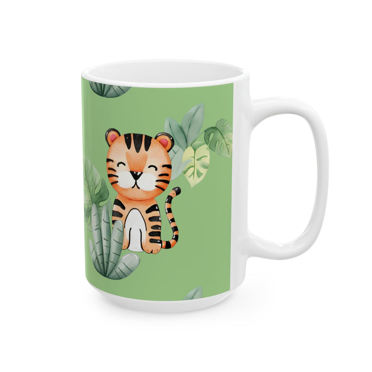 Tiger-Tasse — Ruhiges & farbenfrohes Wohndesign