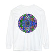  Colorful Mandala Pattern on Unisex Long Sleeve Tee for Men and Women