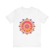 Vibrant Mandala T-Shirt - Colorful Spiritual Design alt text 1