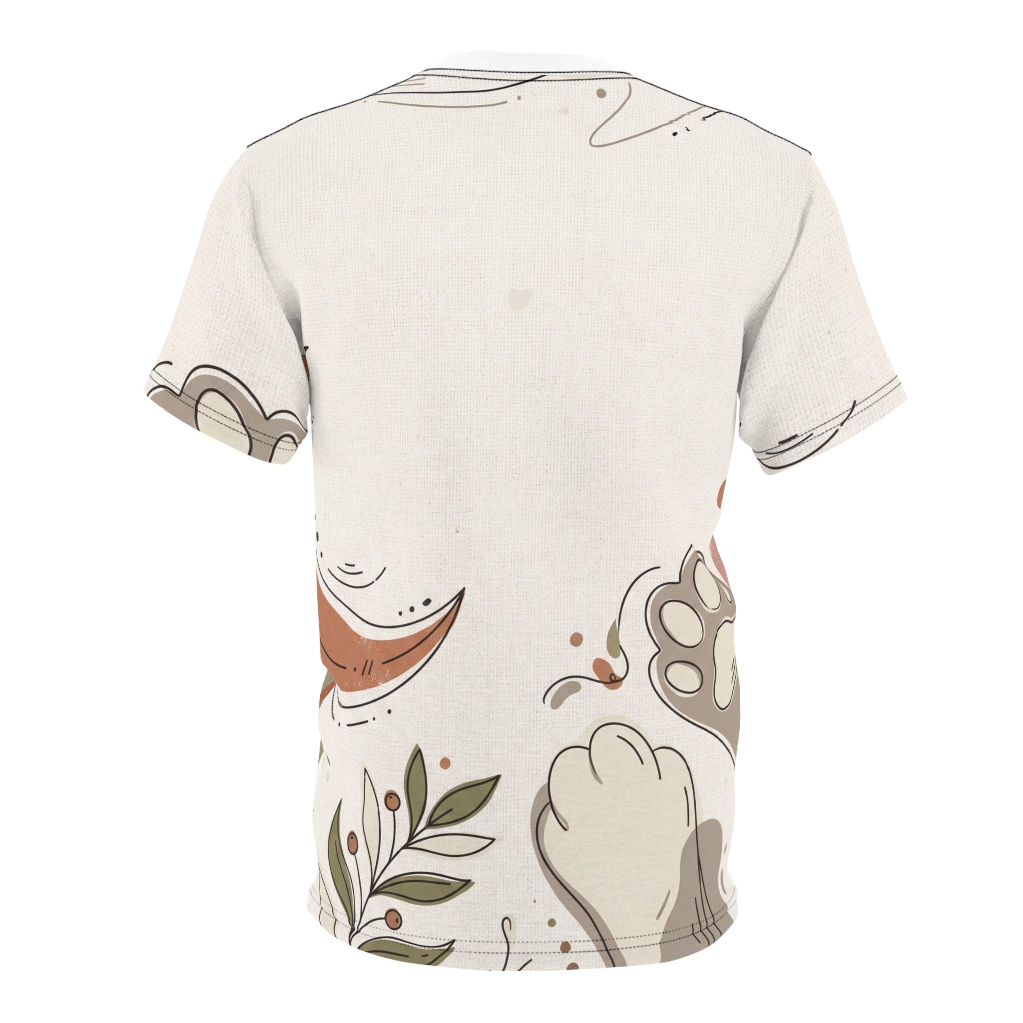 Cozy Crescent Cat — Boho Line Embrace