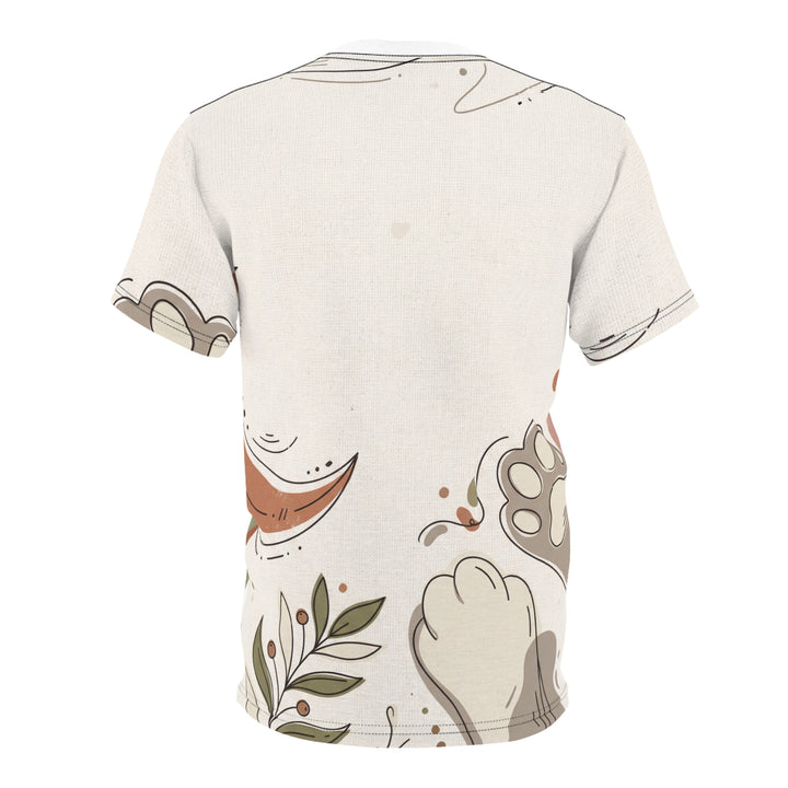 Cozy Crescent Cat — Boho Line Embrace