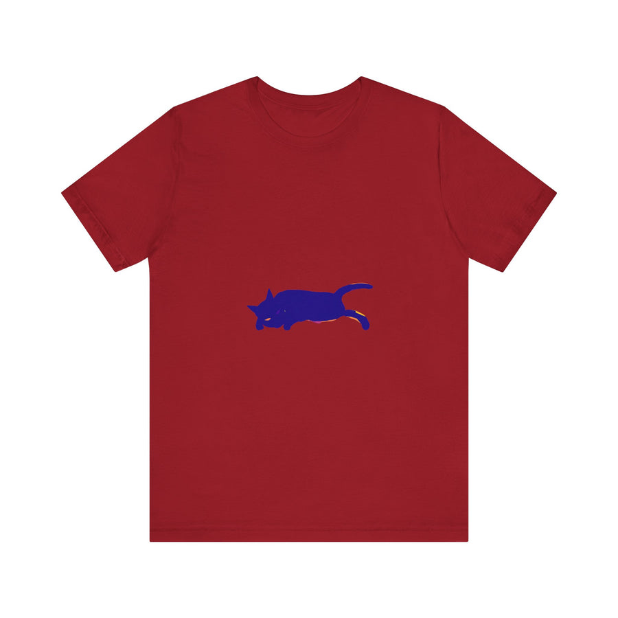 Black Cat Mystery soft watercolor t-shirt featuring a beautiful cat design