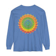 Intricate Mandala Unisex Long Sleeve T-Shirt with detailed and colorful design