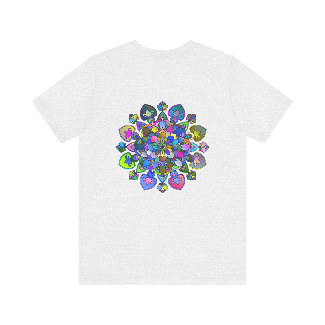 Vibrant and beautiful mandala tee representing spiritual harmony