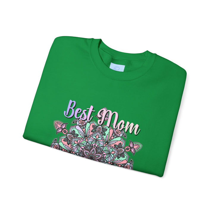 Cozy and stylish unisex sweatshirt with the words Best Mom Ever - the perfect birthday gift for mom