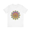 Vibrant Mandala Tee - Intricate Design featuring a colorful and detailed mandala pattern, perfect for adding a pop of unique style to your wardrobe