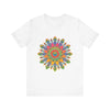 Vibrant Mandala Tee - Intricate Design featuring a colorful and detailed mandala pattern, perfect for adding a pop of unique style to your wardrobe