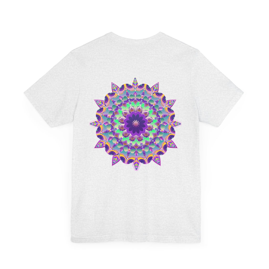 Beautiful Mandala Tee with intricate design symbolizing spiritual peace and harmony
