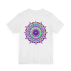 Beautiful Mandala Tee with intricate design symbolizing spiritual peace and harmony
