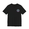 A beautiful and colorful mandala design tee promoting spiritual peace and harmony