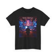 Black unisex heavy cotton tee featuring a gene genius, bioinformatician, and DNA design by Blululi for bioinformatics professionals