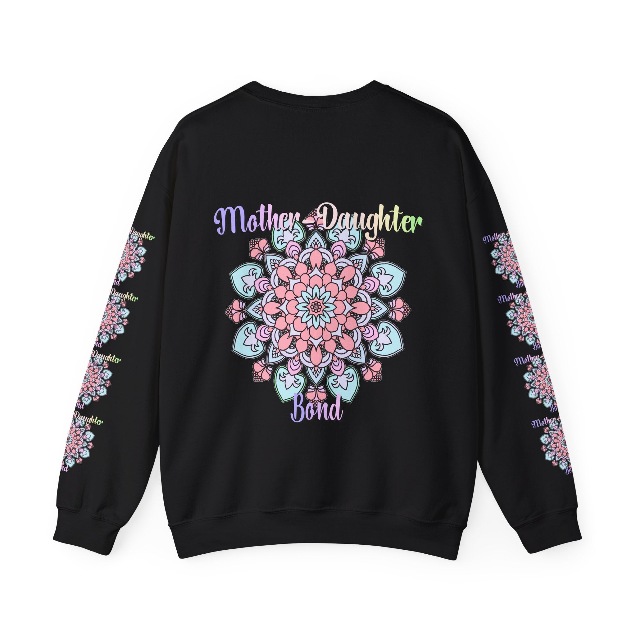 Sweatshirt mit Mandala-Muster zur Feier der Mutter-Tochter-Liebe