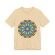 Colorful Mandala Peace T-Shirt featuring intricate spiritual art and vibrant colors