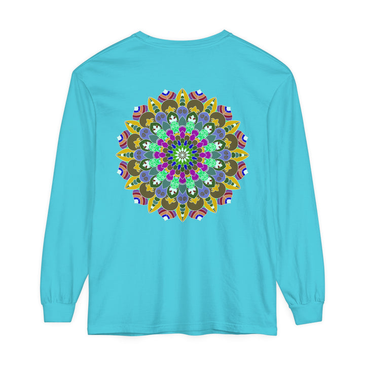 Colorful Mandala Long Sleeve T-Shirt - Spiritual Art 39