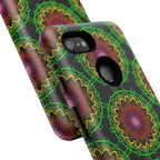 Artistic Mandala Phone Case with Bold Patterns and Modern Flair