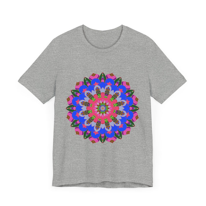 Colorful Mandala Geometric T-Shirt featuring vibrant, intricate, and eye-catching design