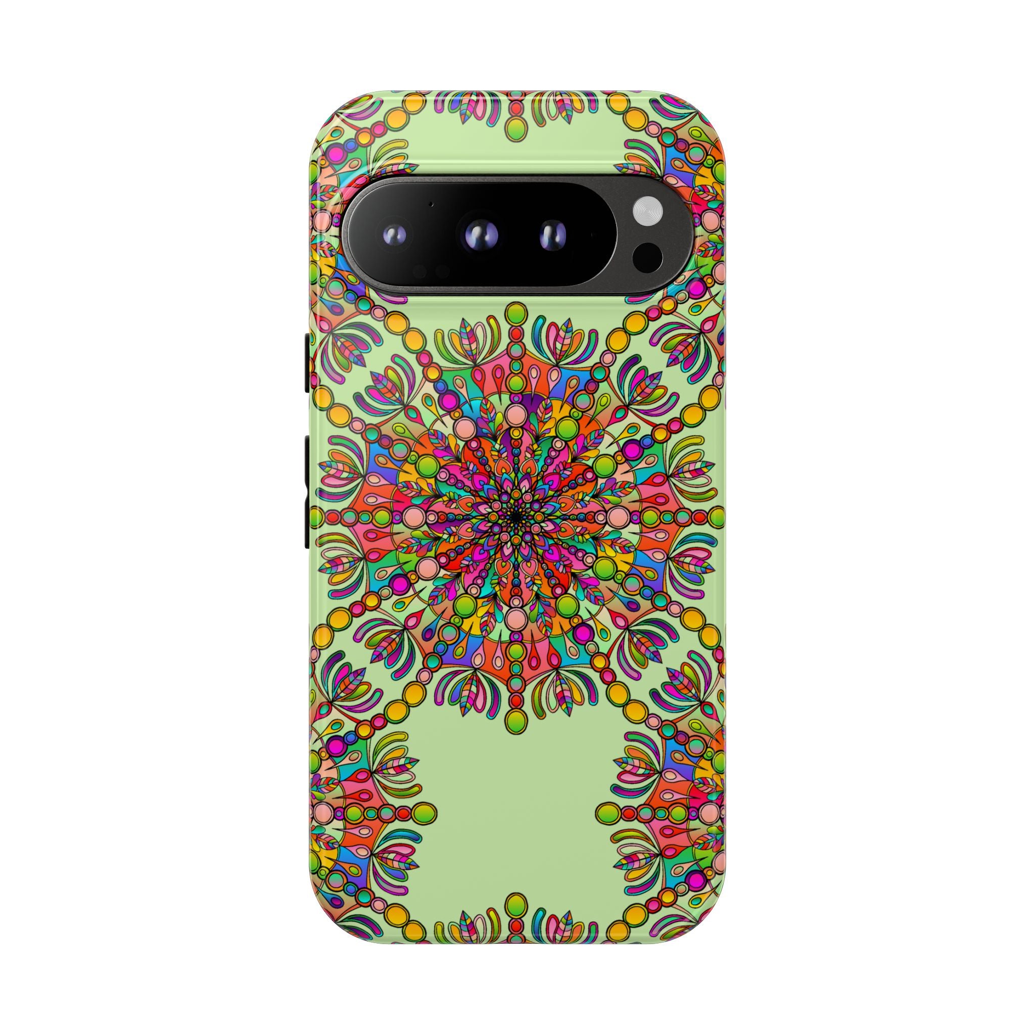Intricate Mandala Phone Case in Lively Colors for Unique Style
