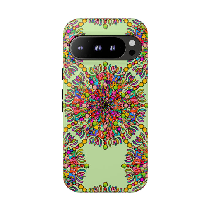 Intricate Mandala Phone Case in Lively Colors for Unique Style
