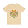 Vibrant Mandala Tee featuring a colorful and intricate design perfect for adding a pop of color to any outfit