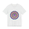 Vibrant Mandala Tee featuring a stunning design symbolizing peace and harmony