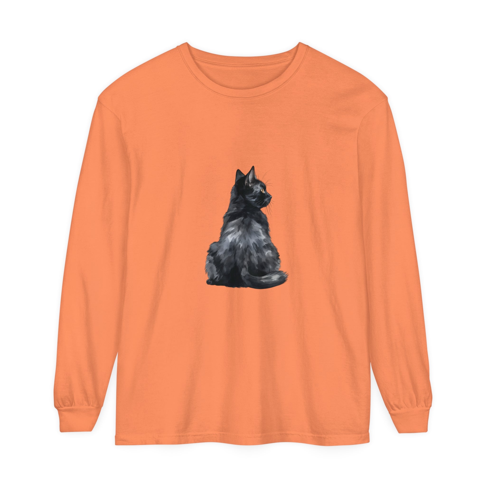 Black Cat Mystique Long Sleeve T-Shirt alt text 1