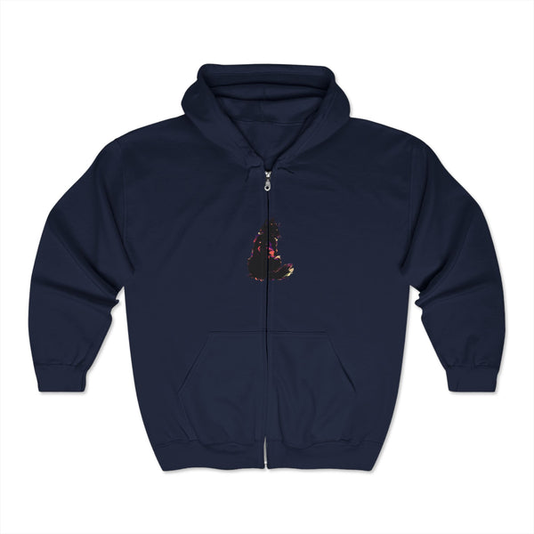 Mystical Black Cat Watercolor Hoodie with vibrant watercolor design and comfortable fit