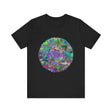 Vibrant Mandala Tee - Colorful and Psychedelic shirt featuring intricate and colorful mandala design, perfect for free spirits and lovers of vibrant style