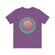 Beautiful Mandala Tee with intricate design, promoting spiritual peace and harmony