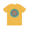 Stunning mandala tee with intricate spiritual design